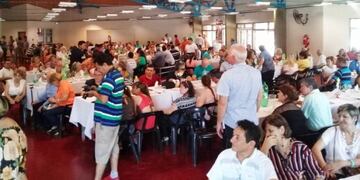 Almuerzo de Camaradería\u002E Escuela Agrotécnica de Eldorado\u002E