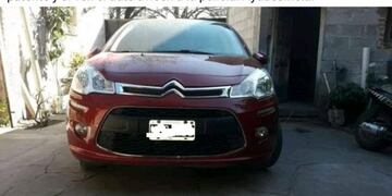 El auto recuperado en Palpalá, Jujuy\u002E (Web)