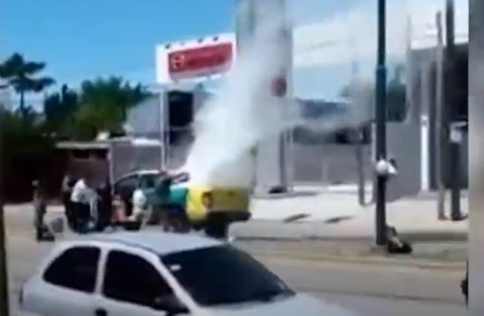 Secuestraron pirotecnia ilegal y explotó dentro del patrullero