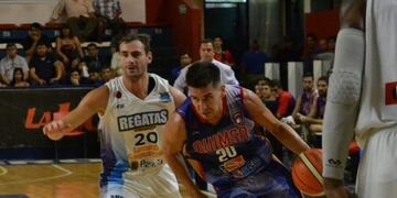 Regatas perdió como visitante frente a Quimsa\u002E (Foto: Liga Nacional)