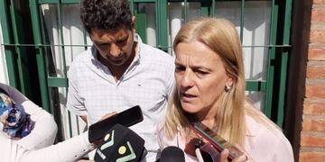 Mariana Ispizua conferencia de prensa (Gentileza Mas Radio)