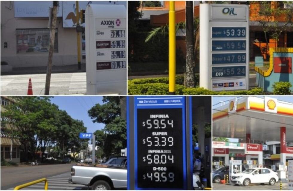 La estaciones de servicio posadeñas ya actualizaron sus precios