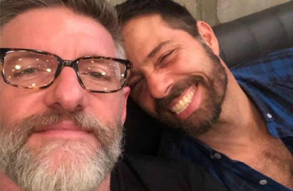 Luis Novaresio se sumó a un desafío de Tik Tok junto a su pareja, Braulio Bauab