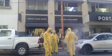 Desinfección de hoteles en Mendoza