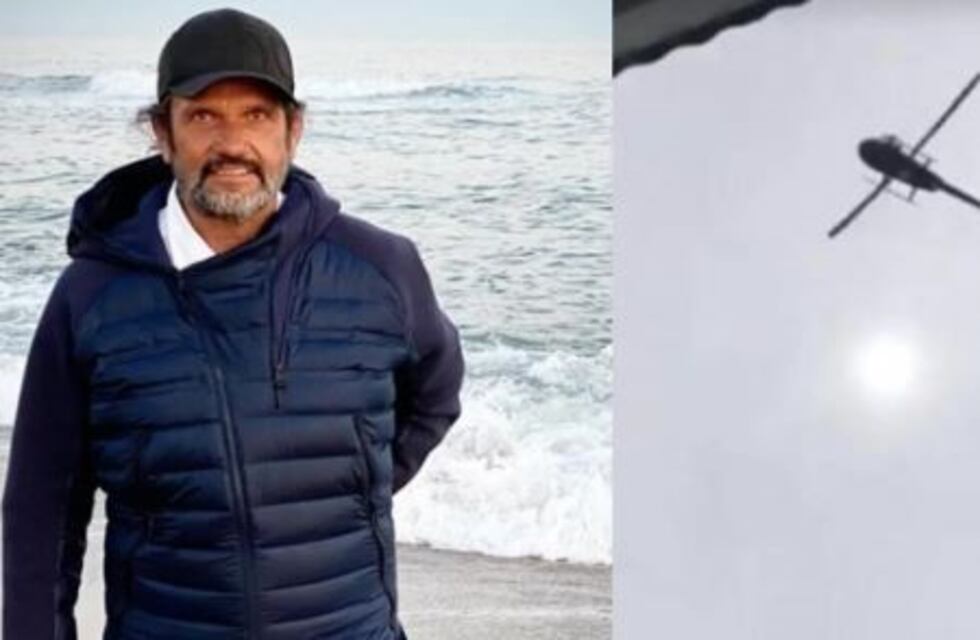 El cordero lanzado desde un helicóptero en Punta del Este: se trataría de una "broma pesada"