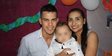 Así quedó el auto del efectivo policial\u002E