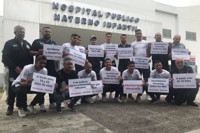 Argentino de Merlo visitó el hospital Materno Infantil de Salta\u002E