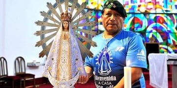 Virgen protectora de Malvinas