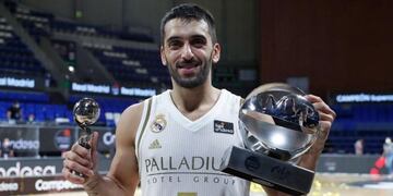 El base cordobés fue una vez más el MVP del Madrid, entre los rumores cada vez más fuerte de su traspaso a la NBA\u002E