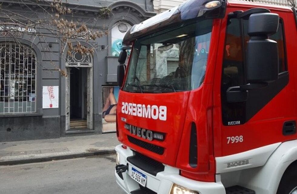 Susto por un incendio en un solarium céntrico