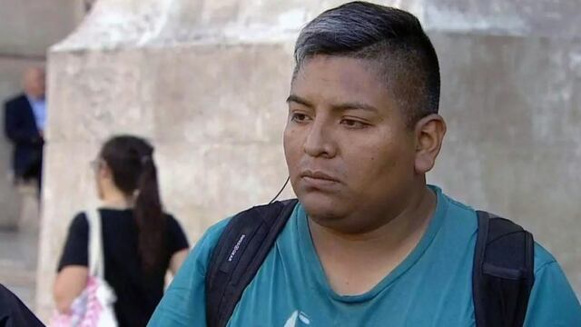 El policía Luis Chocobar.