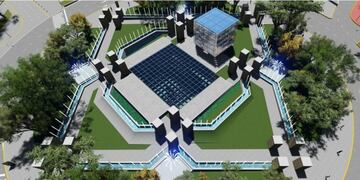 El Nudo Vial de la Plaza España sigue en pie, según el intendente Mestre\u002E