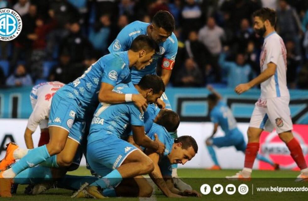 Lema, entre los defensores más goleadores de Belgrano en AFA