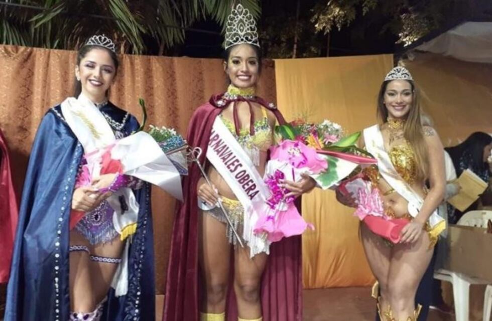 Yamila De Lima es la reina de los Carnavales Obereños