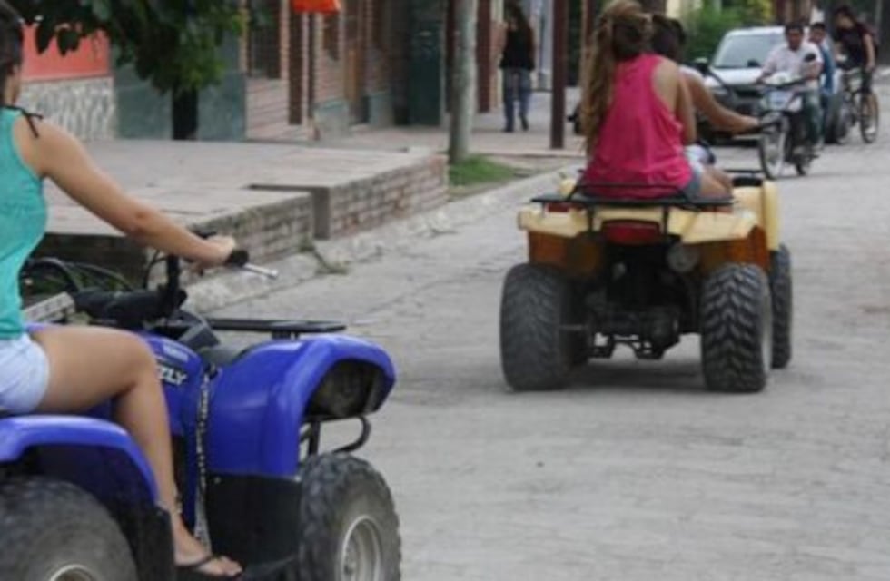 La mira puesta sobre los cuatris: qué dice la ordenanza y por qué no se aplica