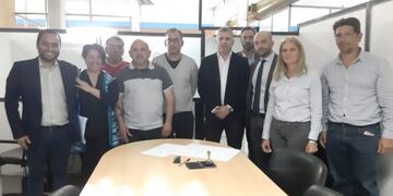 Acuerdo salarial en Jesús María (Prensa Municipio)