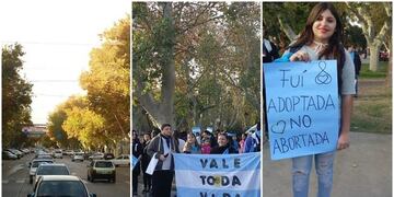 El color celeste, símbolo de la campaña\u002E