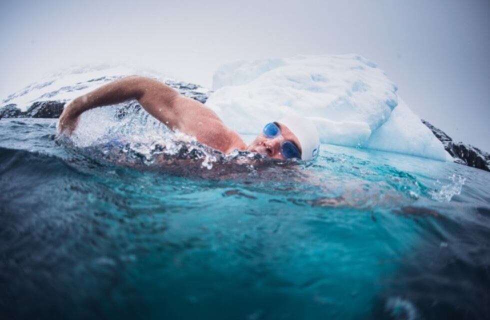 Nadadora argentina terminó 2º en Campeonato de Aguas Frías en la Antártida