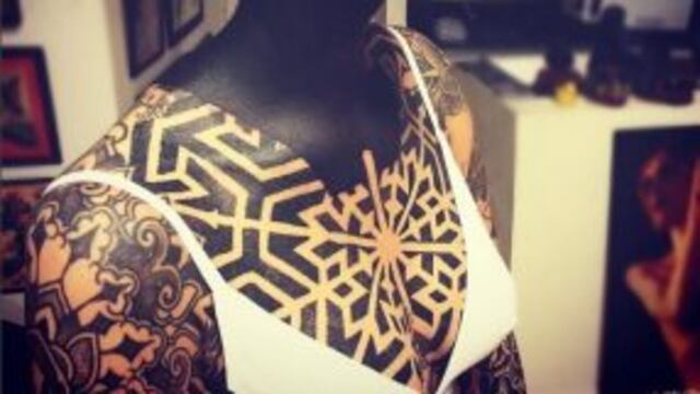 Candelaria Tinelli y su nuevo tatuaje