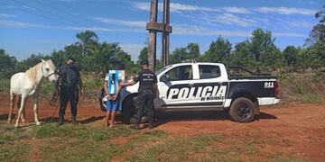 El animal fue restituido a su dueño y el menor entregado a sus padres\u002E