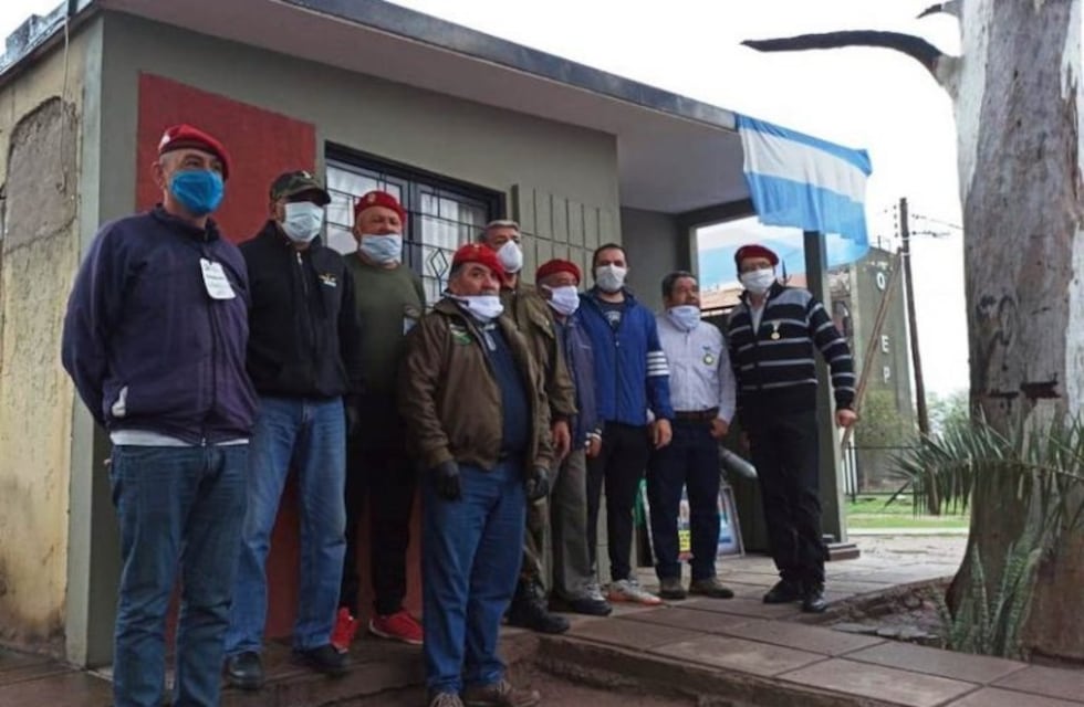 Entregaron una casa a la "Agrupación de Veteranos 7 de Abril"