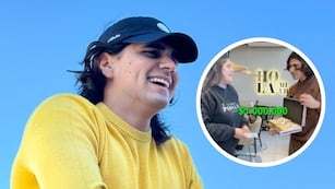 Putato, el joven cordobés que da dinero en inesperados desafíos en las calles de la ciudad.