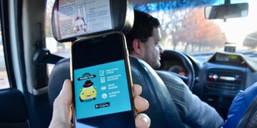 El taxista fue amenazado con un cuchillo. Imagen ilustrativa.