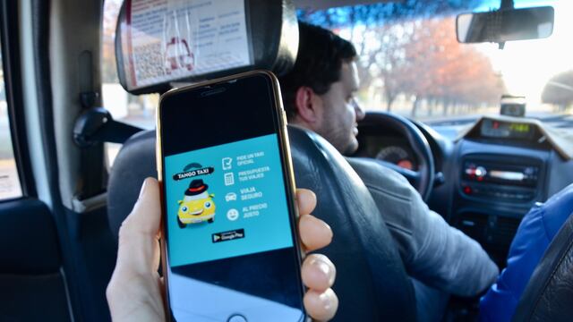El taxista fue amenazado con un cuchillo. Imagen ilustrativa.