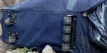 Confirman que el hombre encontrado muerto en una valija en Ezeiza era de la mafia china