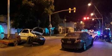 Robo y choque en Parque Capital (ElDoce\u002Etv)\u002E