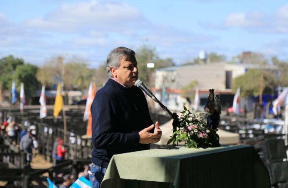 Peppo en la Expo Ganadera de la Sociedad Rural llamó a reivindicar al sector