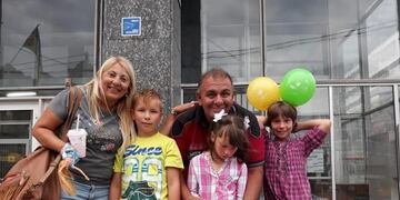 Niños ucranianos adoptados