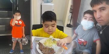 En su cumple de 5 años, Dylan aún no cuenta con agua potable en su casa\u002E (Web)\u002E