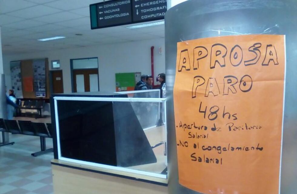 Aprosa retoma su plan de lucha y realiza un paro por 48 horas