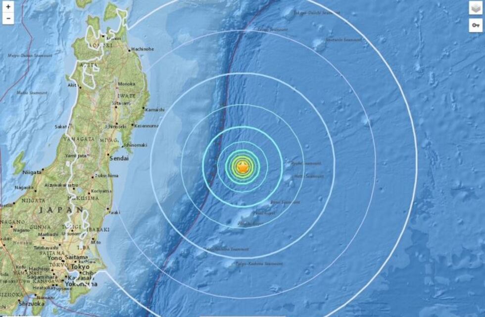 Un terremoto de 6,1 golpeó la costa este de Japón