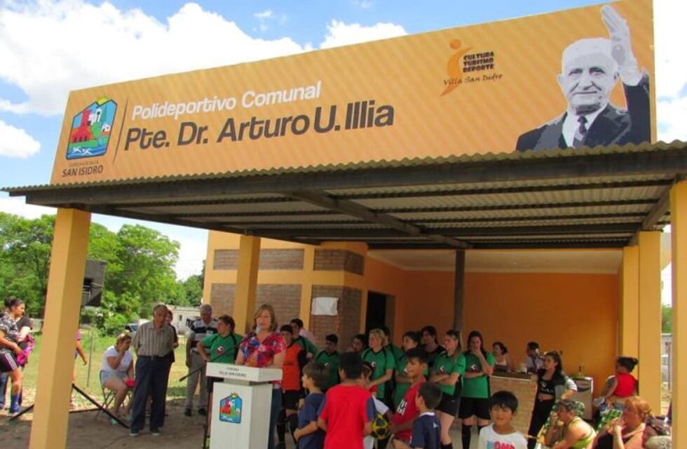 Villa San Isidro: inauguraron las nuevas instalaciones del Polideportivo Comunal