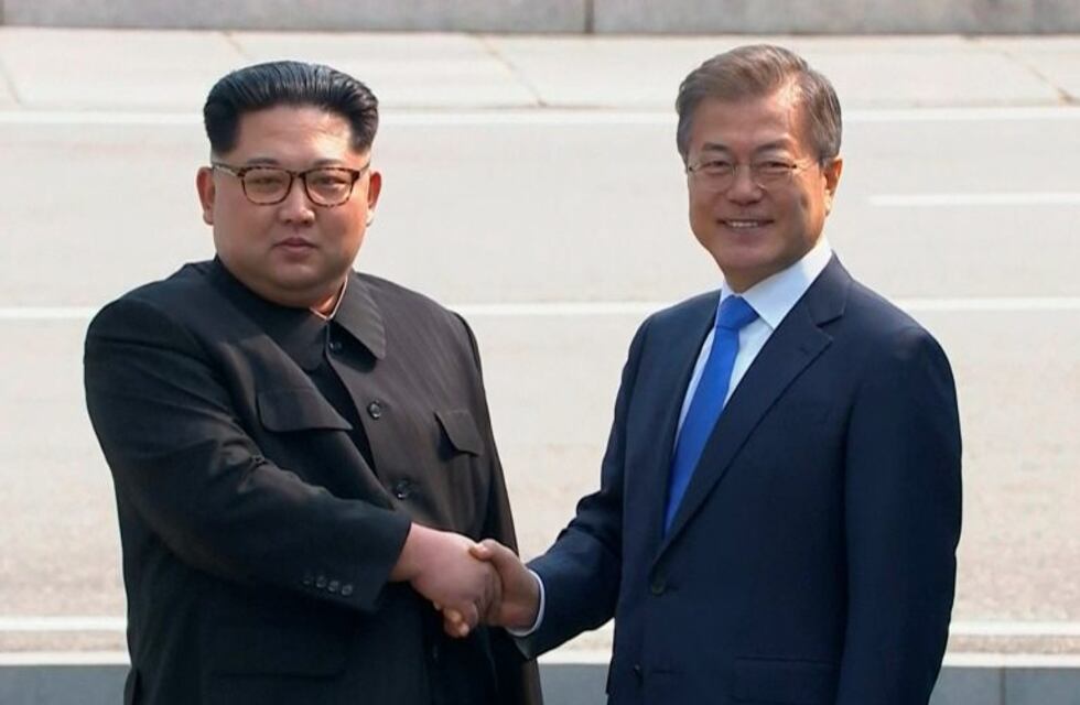 Histórico encuentro entre los líderes de las dos Coreas