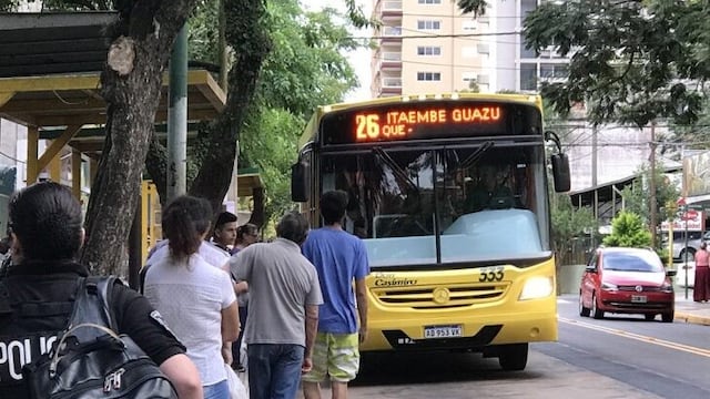 Ajuste en las tarifas del transporte público en Posadas, Garupá y Candelaria.