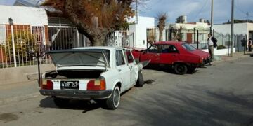 El conductor de 21 años perdió el control del auto y casi sucede una tragedia\u002E Foto: Policía de San Luis\u002E
