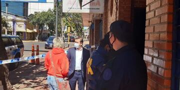 El gobernador de Misiones asistió a la delegación del INADI tras el hecho\u002E