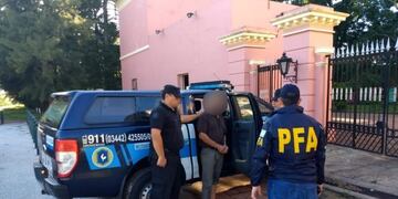 Detención en Palacio\nCrédito: Policía Federal