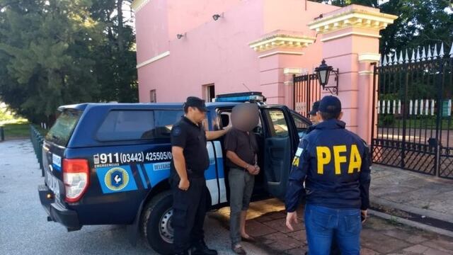 Detención en Palacio\nCrédito: Policía Federal