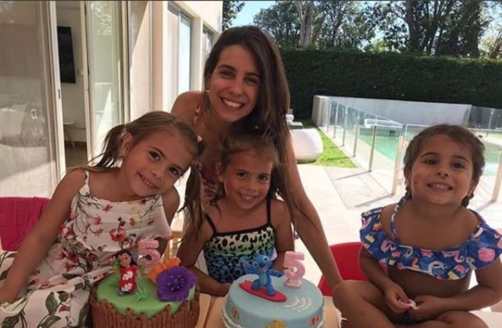 Las hijas de Cinthia Fernández conocieron a su novio
