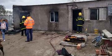 Se incendió la casa de un involucrado en la muerte de Tarabelli