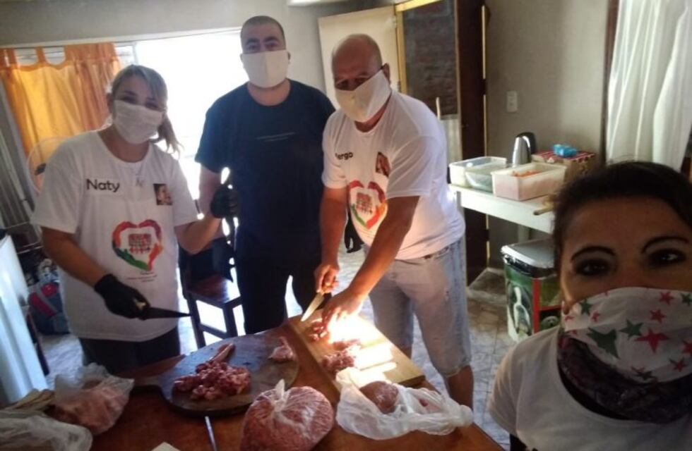 La Fundación Renzo entrega viandas a 19 familias durante la cuarentena