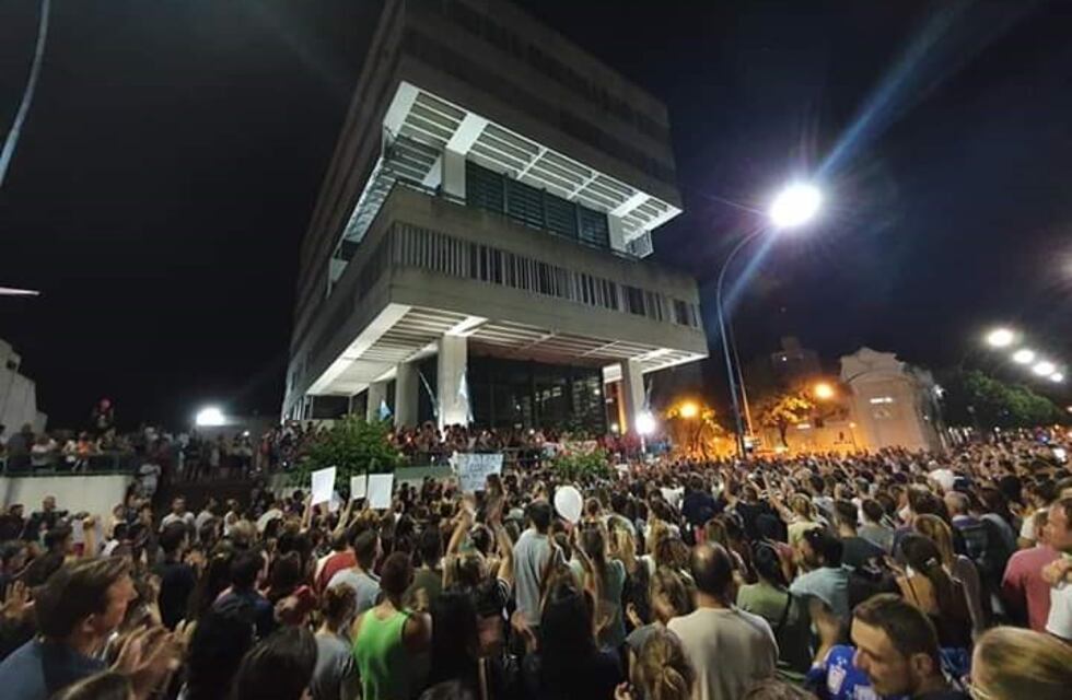 Adelantaron la marcha por seguridad y justicia en Rafaela para apoyar a la Santa Fe ciudad