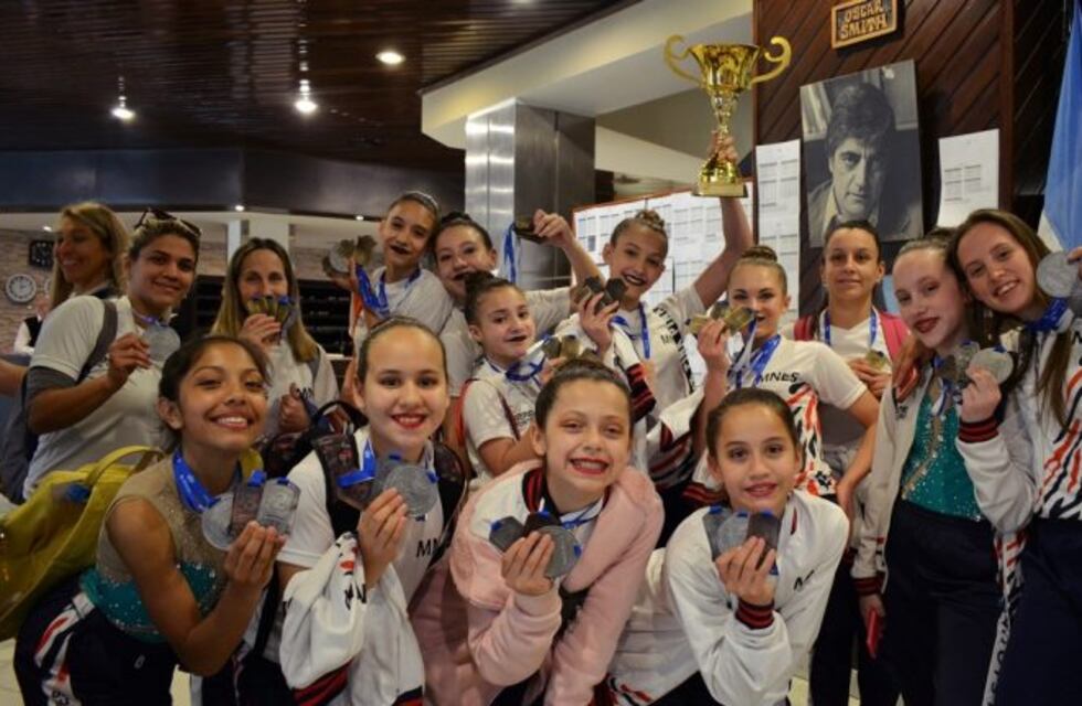 Gimnastas misioneras de Oberá y Posadas brillaron en Juegos Evita