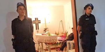 Despiden el cuerpo de Gisel Varela en Mar del Plata\u002E