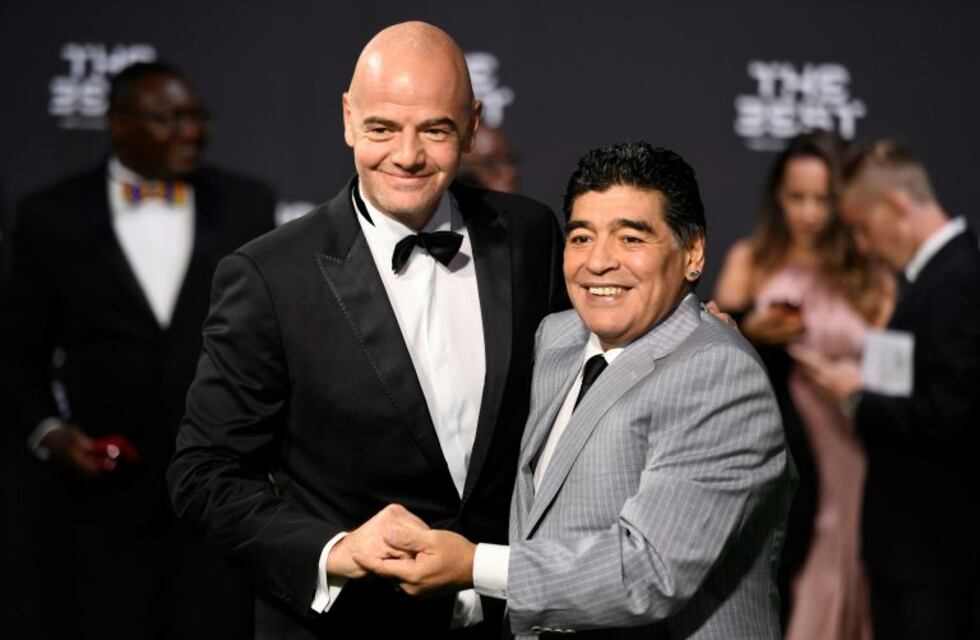 Maradona habló de la delicada situación de la AFA ante la FIFA