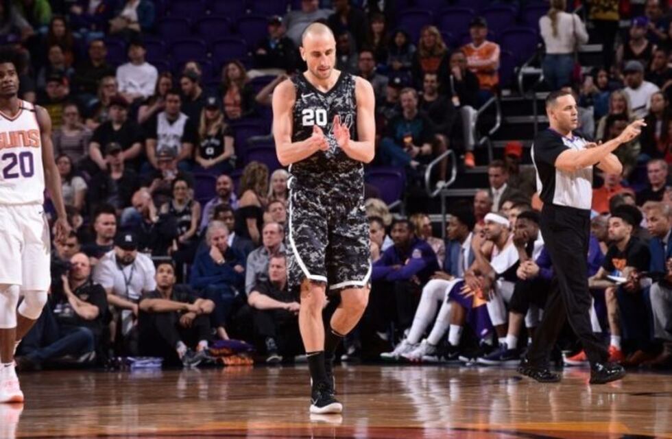 Buena tarea de Ginóbili en la gran victoria de los Spurs sobre Phoenix